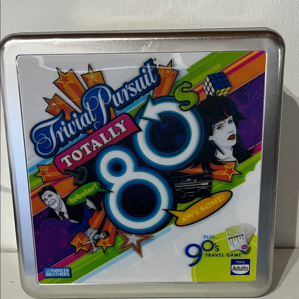Trivial Pursuit Totally 80s Game